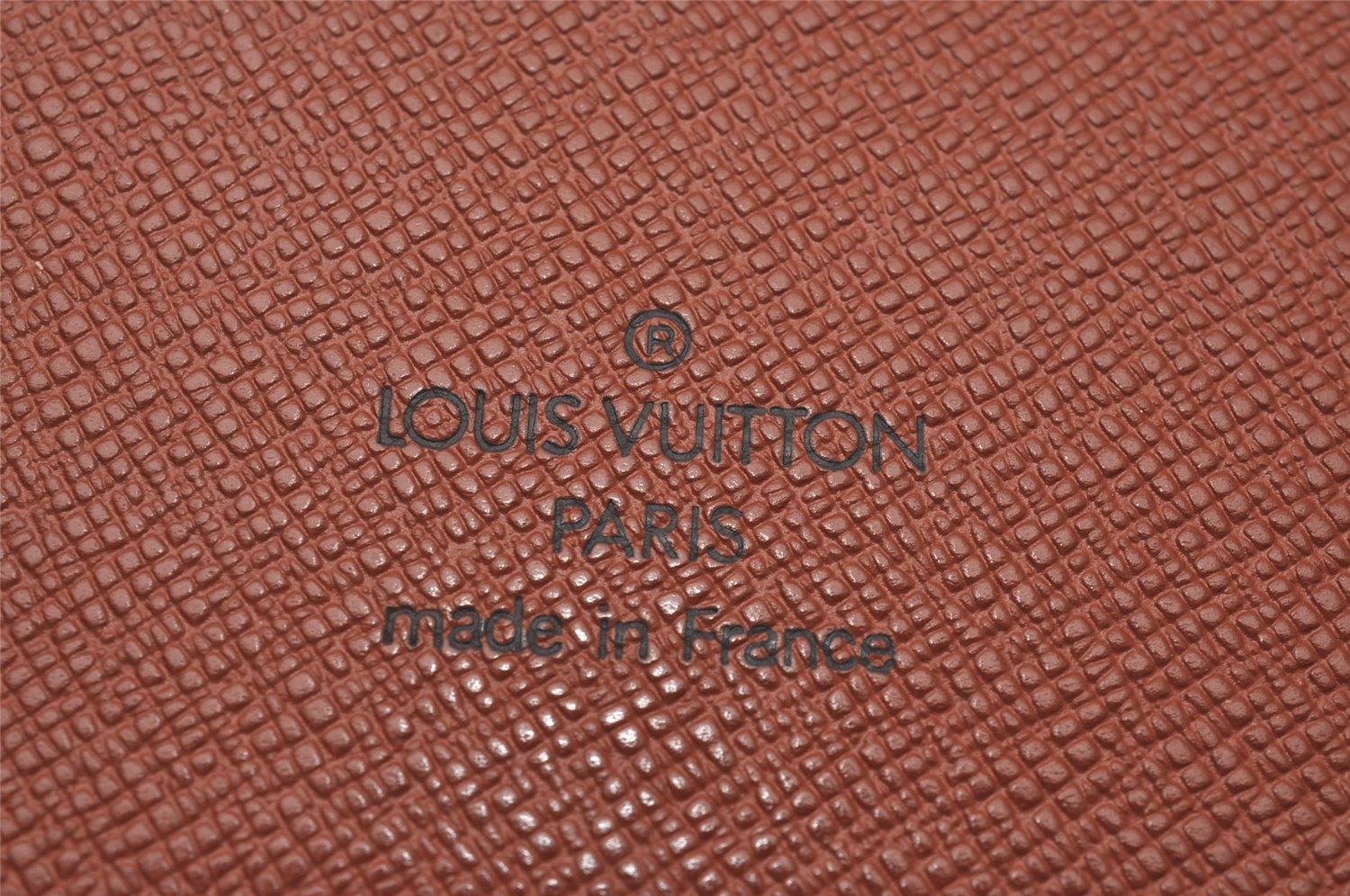 Authentic Louis Vuitton Monogram Agenda GM Notebook Cover R20106 LV 4218I
