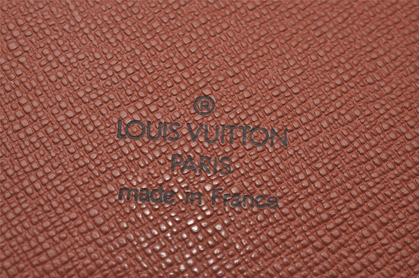 Authentic Louis Vuitton Monogram Agenda GM Notebook Cover R20106 LV 4218I