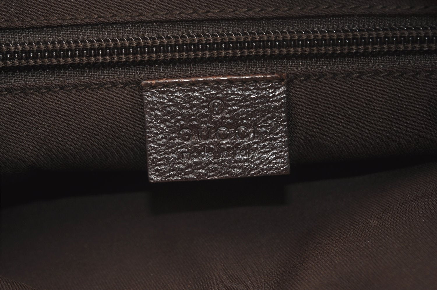 Authentic GUCCI Shoulder Cross Body Bag GG Canvas Leather 92551 Brown 4218J