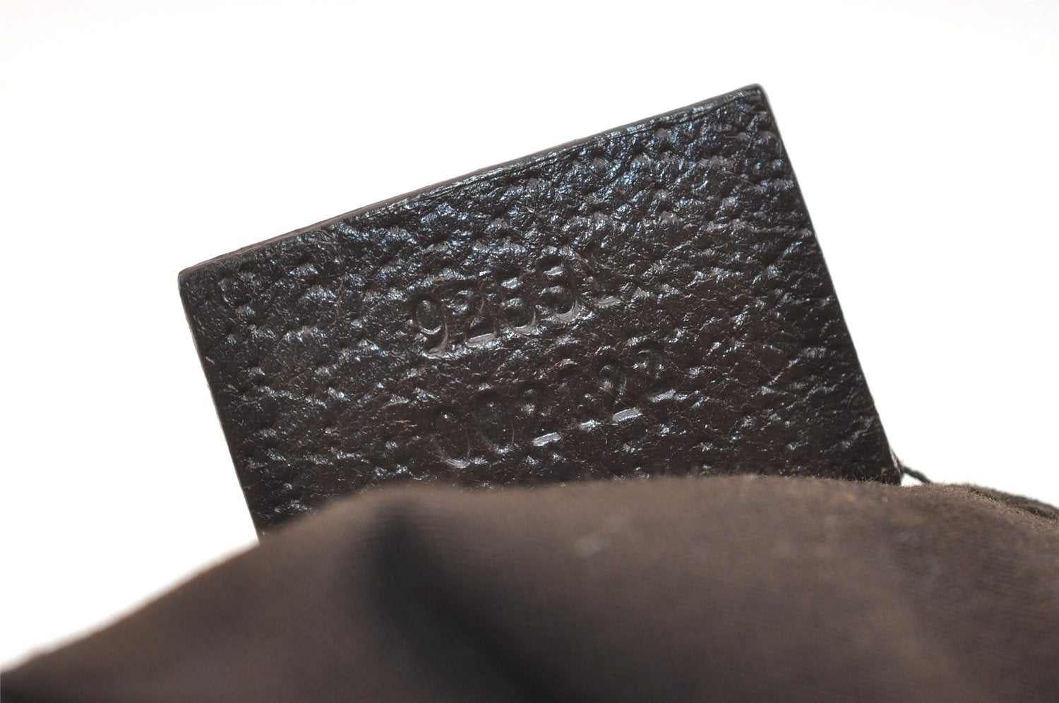 Authentic GUCCI Shoulder Cross Body Bag GG Canvas Leather 92551 Brown 4218J