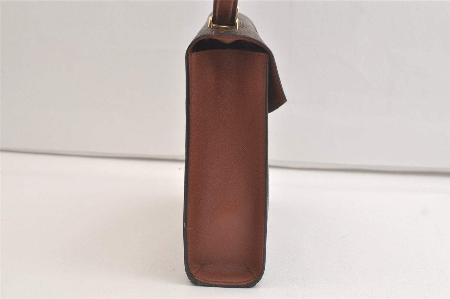 Authentic Louis Vuitton Monogram Malesherbes Hand Bag Purse M51379 LV 4218K