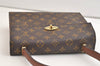 Authentic Louis Vuitton Monogram Malesherbes Hand Bag Purse M51379 LV 4218K