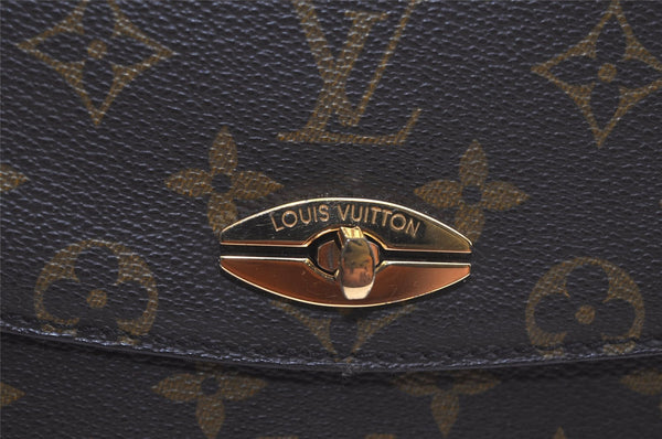 Authentic Louis Vuitton Monogram Malesherbes Hand Bag Purse M51379 LV 4218K