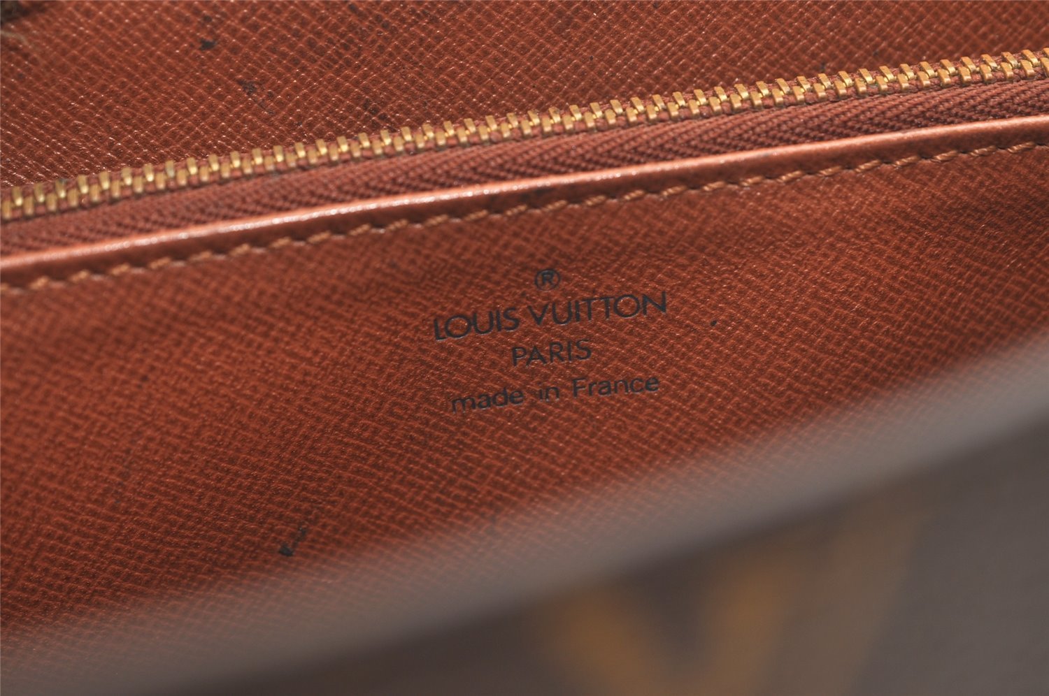 Authentic Louis Vuitton Monogram Malesherbes Hand Bag Purse M51379 LV 4218K