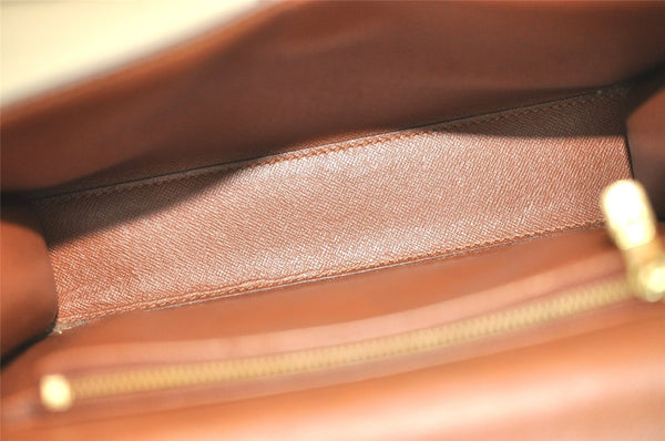 Authentic Louis Vuitton Monogram Malesherbes Hand Bag Purse M51379 LV 4218K