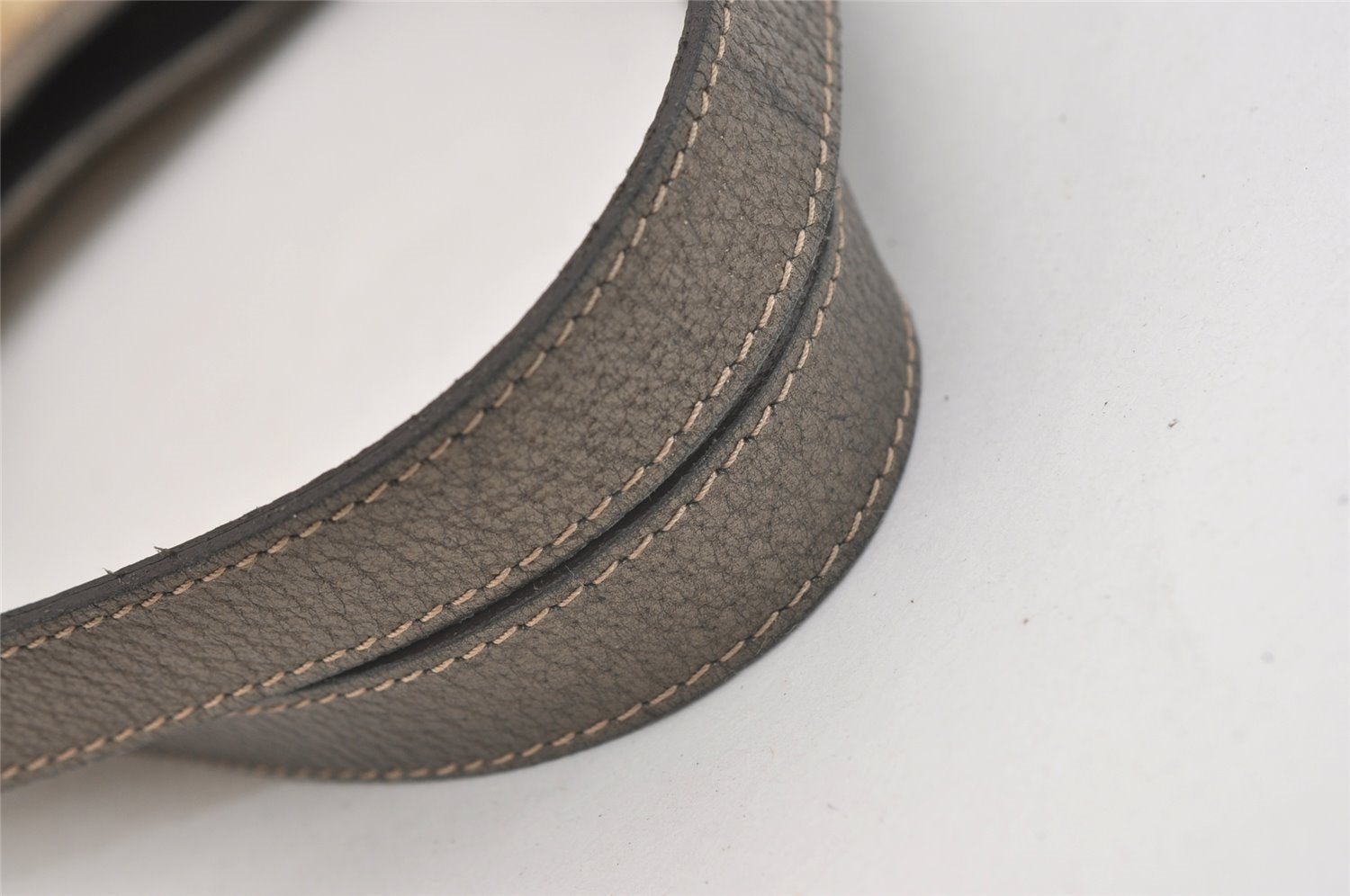 Authentic GUCCI Abbey Shoulder Tote Bag GG Canvas Leather 130736 Beige 4219J