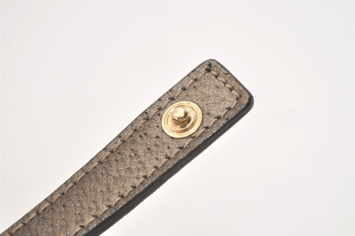 Authentic GUCCI Abbey Shoulder Tote Bag GG Canvas Leather 130736 Beige 4219J