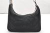 Authentic GUCCI Shoulder Hand Bag Purse GG Canvas Leather 0013812 Black 4219K