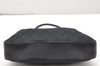 Authentic GUCCI Shoulder Hand Bag Purse GG Canvas Leather 0013812 Black 4219K