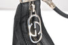 Authentic GUCCI Shoulder Hand Bag Purse GG Canvas Leather 0013812 Black 4219K