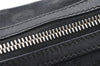 Authentic GUCCI Shoulder Hand Bag Purse GG Canvas Leather 0013812 Black 4219K