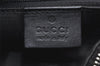 Authentic GUCCI Shoulder Hand Bag Purse GG Canvas Leather 0013812 Black 4219K