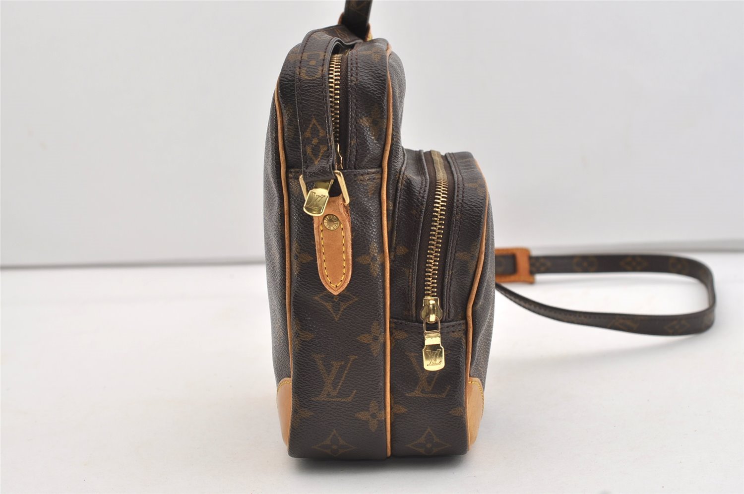 Authentic Louis Vuitton Monogram Amazone Shoulder Cross Body Bag M45236 LV 4221J