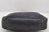 Authentic GUCCI Bamboo 2Way Shoulder Hand Bag Suede Leather Black Junk 4221K