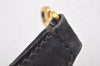 Authentic GUCCI Bamboo 2Way Shoulder Hand Bag Suede Leather Black Junk 4221K