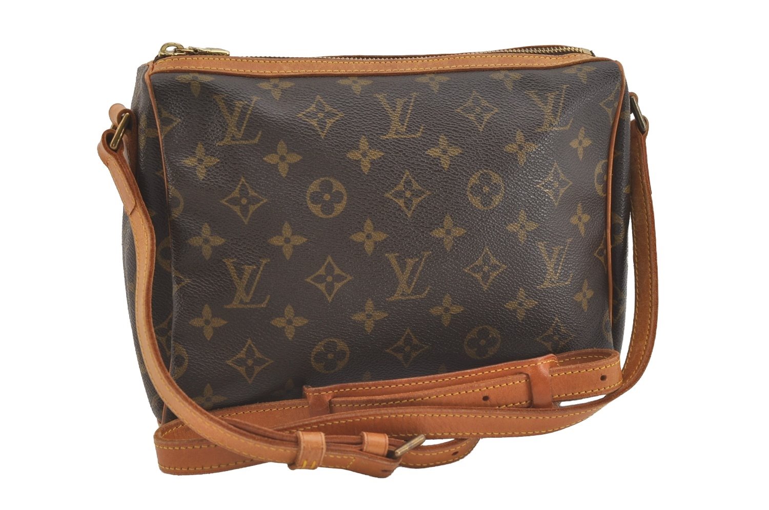 Authentic Louis Vuitton Monogram Tulleries PM Shoulder Cross Bag Old Model 4222J