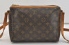 Authentic Louis Vuitton Monogram Tulleries PM Shoulder Cross Bag Old Model 4222J