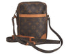 Authentic Louis Vuitton Monogram Danube Shoulder Cross Body Bag M45266 LV 4223K