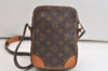 Authentic Louis Vuitton Monogram Danube Shoulder Cross Body Bag M45266 LV 4223K