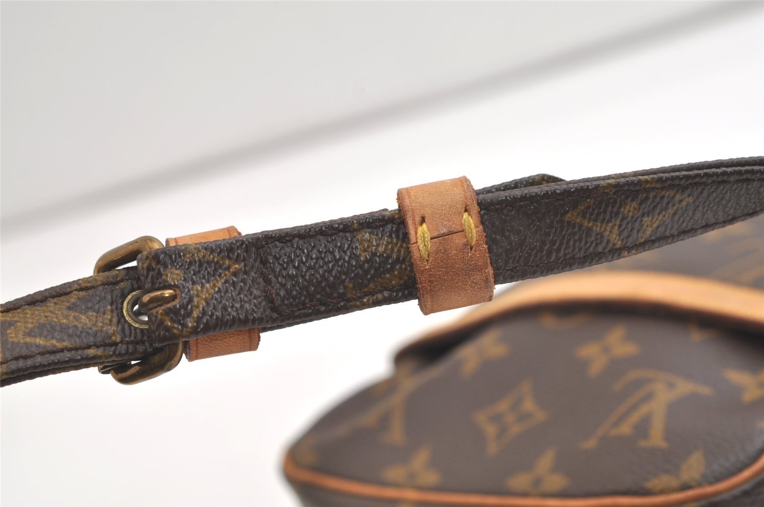 Authentic Louis Vuitton Monogram Danube Shoulder Cross Body Bag M45266 LV 4223K