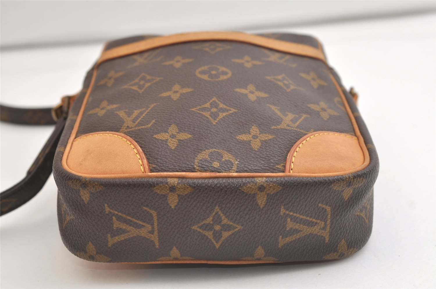 Authentic Louis Vuitton Monogram Danube Shoulder Cross Body Bag M45266 LV 4223K