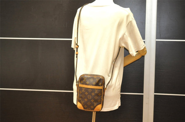 Authentic Louis Vuitton Monogram Danube Shoulder Cross Body Bag M45266 LV 4223K