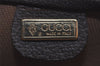 Authentic GUCCI Vintage Shoulder Tote Bag GG PVC Leather Brown 4224I