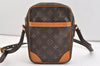 Authentic Louis Vuitton Monogram Danube Shoulder Cross Body Bag M45266 LV 4224J