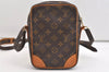 Authentic Louis Vuitton Monogram Danube Shoulder Cross Body Bag M45266 LV 4224J