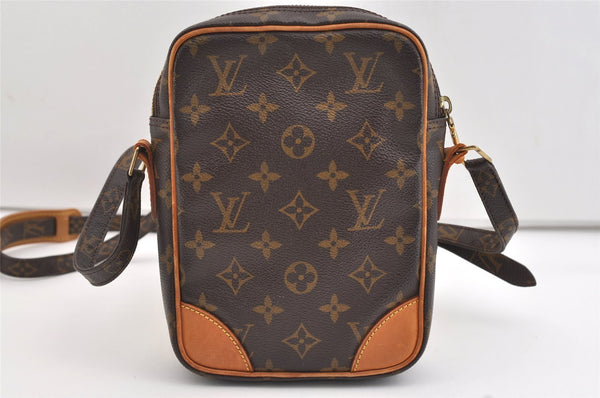 Authentic Louis Vuitton Monogram Danube Shoulder Cross Body Bag M45266 LV 4224J