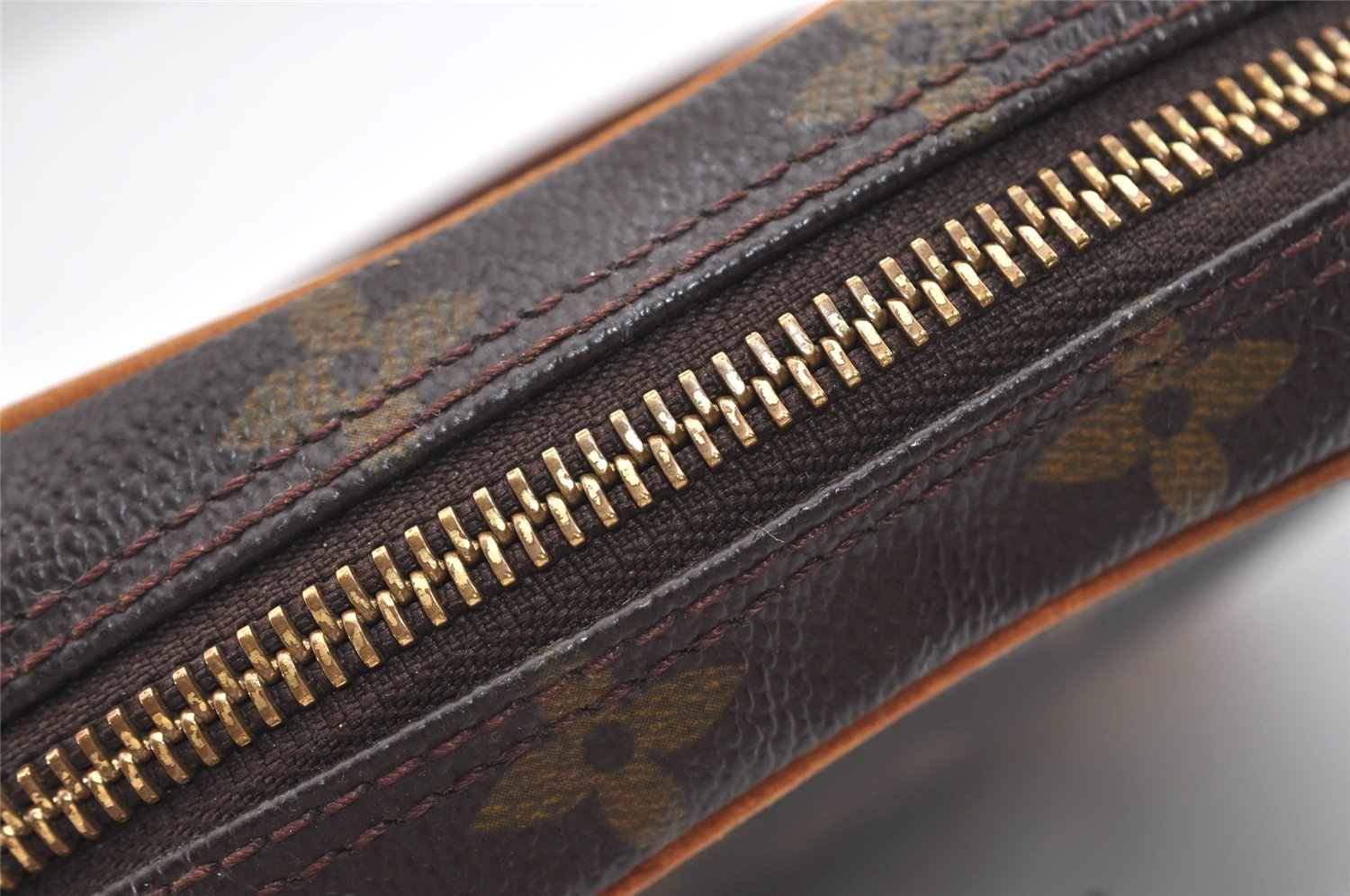 Authentic Louis Vuitton Monogram Danube Shoulder Cross Body Bag M45266 LV 4224J