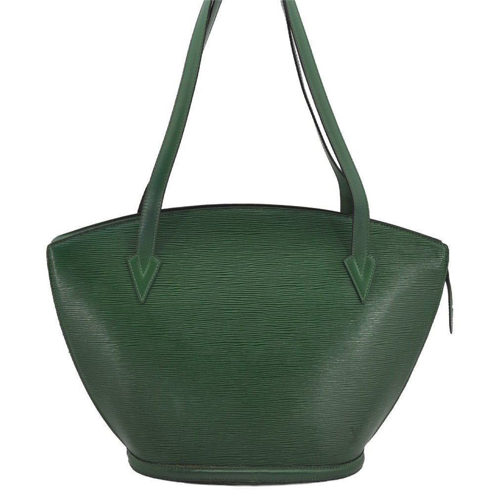 Auth Louis Vuitton Epi Saint Jacques Shopping Shoulder Bag Green M52264 LV 4225J