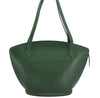 Auth Louis Vuitton Epi Saint Jacques Shopping Shoulder Bag Green M52264 LV 4225J