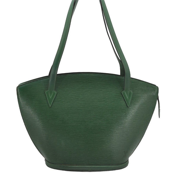 Auth Louis Vuitton Epi Saint Jacques Shopping Shoulder Bag Green M52264 LV 4225J