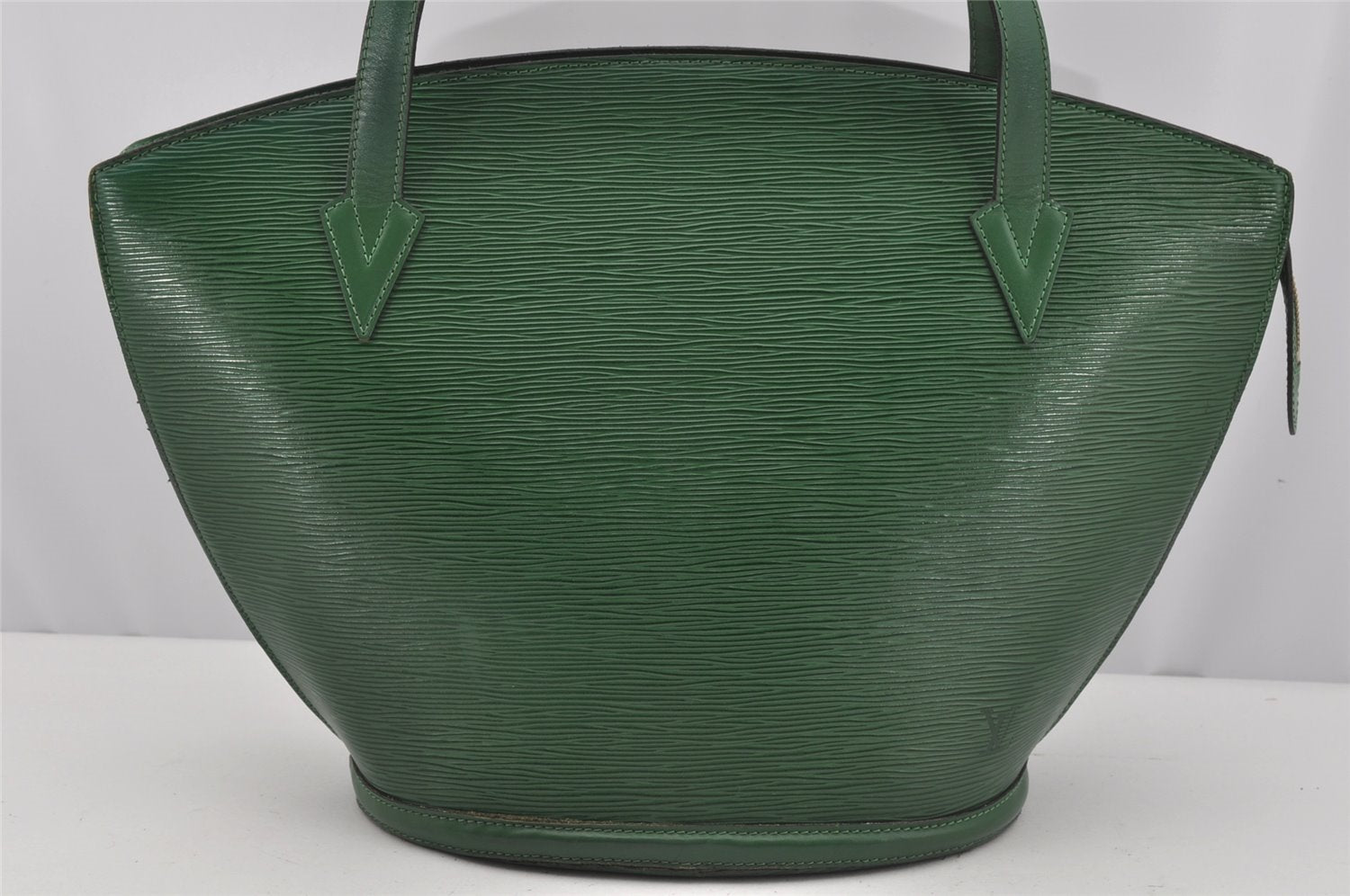 Auth Louis Vuitton Epi Saint Jacques Shopping Shoulder Bag Green M52264 LV 4225J
