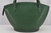 Auth Louis Vuitton Epi Saint Jacques Shopping Shoulder Bag Green M52264 LV 4225J