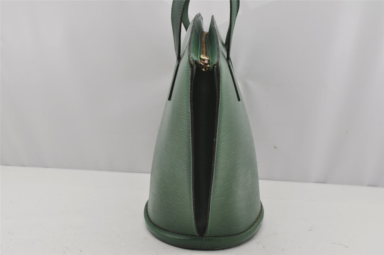 Auth Louis Vuitton Epi Saint Jacques Shopping Shoulder Bag Green M52264 LV 4225J