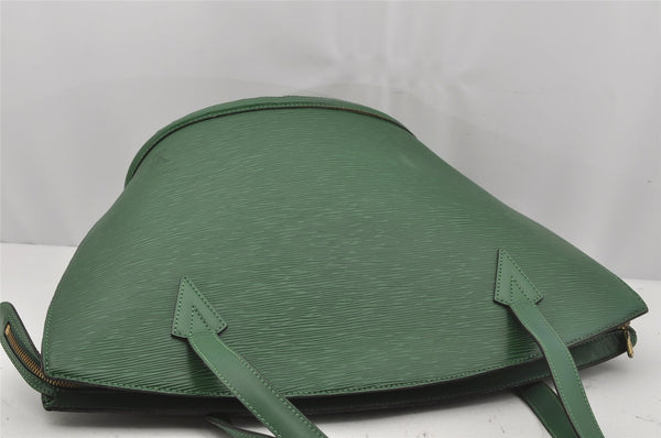 Auth Louis Vuitton Epi Saint Jacques Shopping Shoulder Bag Green M52264 LV 4225J