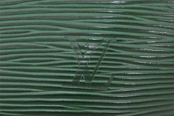 Auth Louis Vuitton Epi Saint Jacques Shopping Shoulder Bag Green M52264 LV 4225J