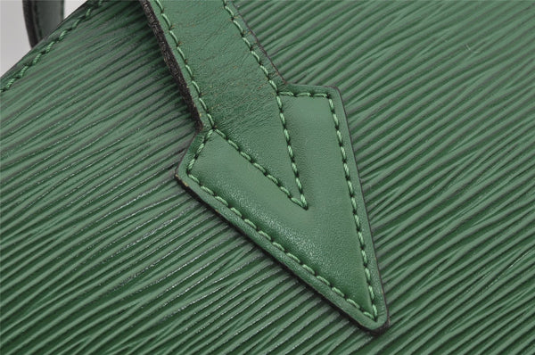 Auth Louis Vuitton Epi Saint Jacques Shopping Shoulder Bag Green M52264 LV 4225J