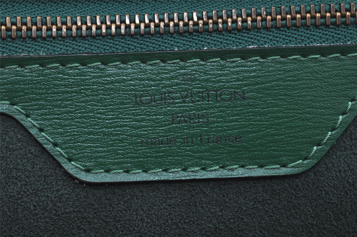 Auth Louis Vuitton Epi Saint Jacques Shopping Shoulder Bag Green M52264 LV 4225J