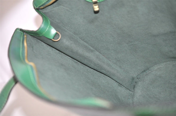 Auth Louis Vuitton Epi Saint Jacques Shopping Shoulder Bag Green M52264 LV 4225J