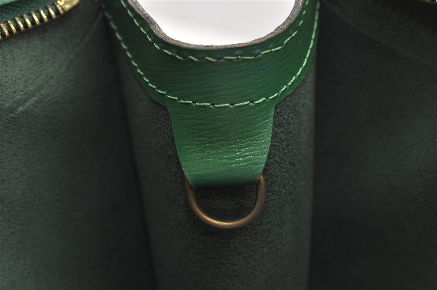 Auth Louis Vuitton Epi Saint Jacques Shopping Shoulder Bag Green M52264 LV 4225J