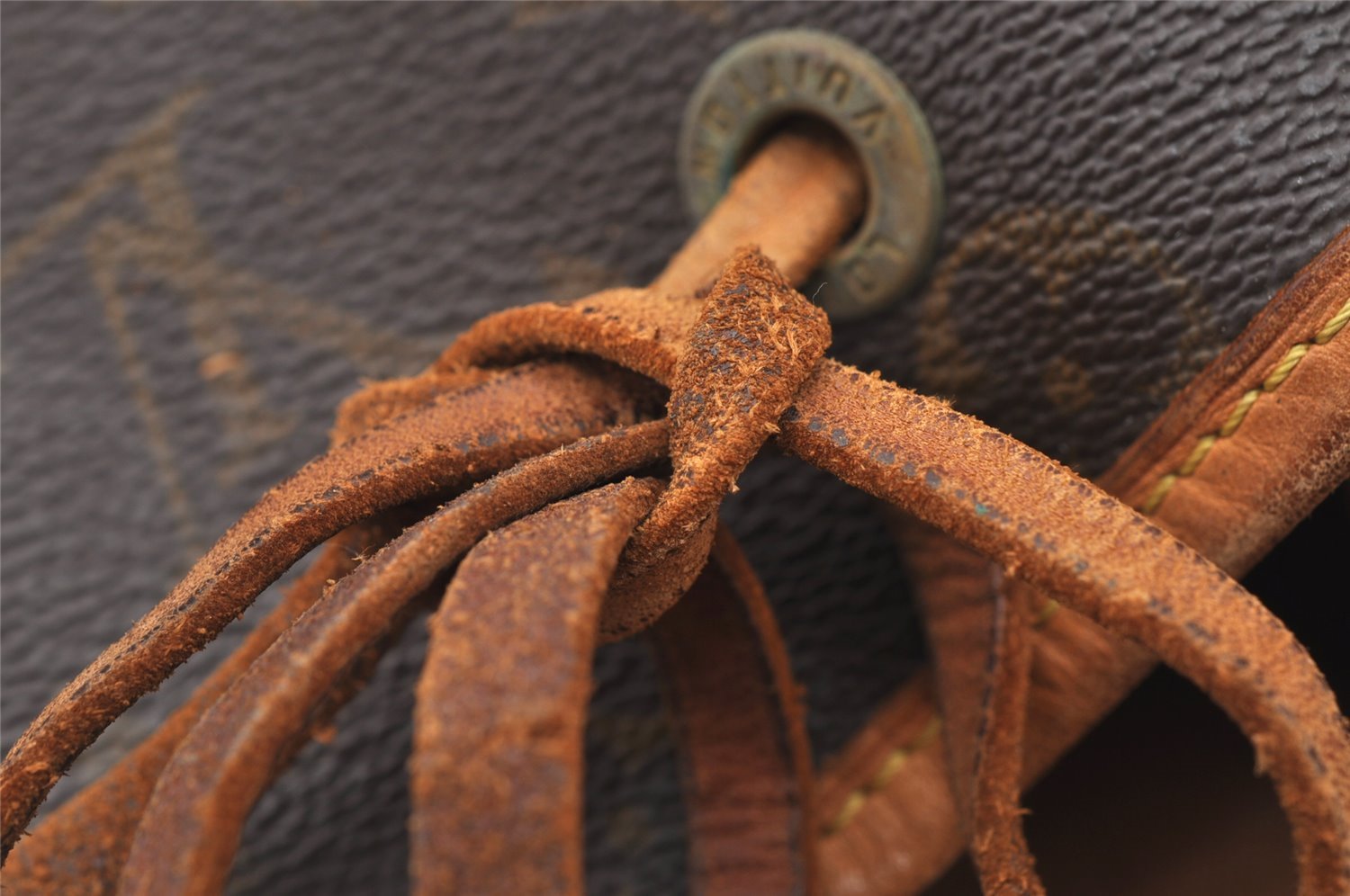 Authentic Louis Vuitton Monogram Montsouris GM Backpack M51135 LV 4226I