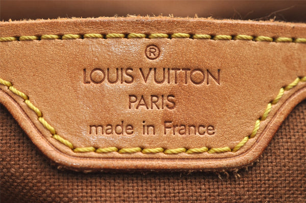 Authentic Louis Vuitton Monogram Montsouris GM Backpack M51135 LV 4226I