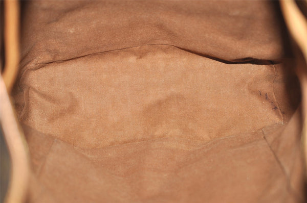 Authentic Louis Vuitton Monogram Montsouris GM Backpack M51135 LV 4226I