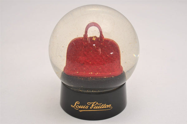 Authentic Louis Vuitton Vintage Novelty Snow Dome VIP Alma LV Box 4227J