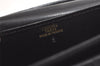 Authentic HERMES Bearn Classic Leather Long Wallet Purse Black 4227K