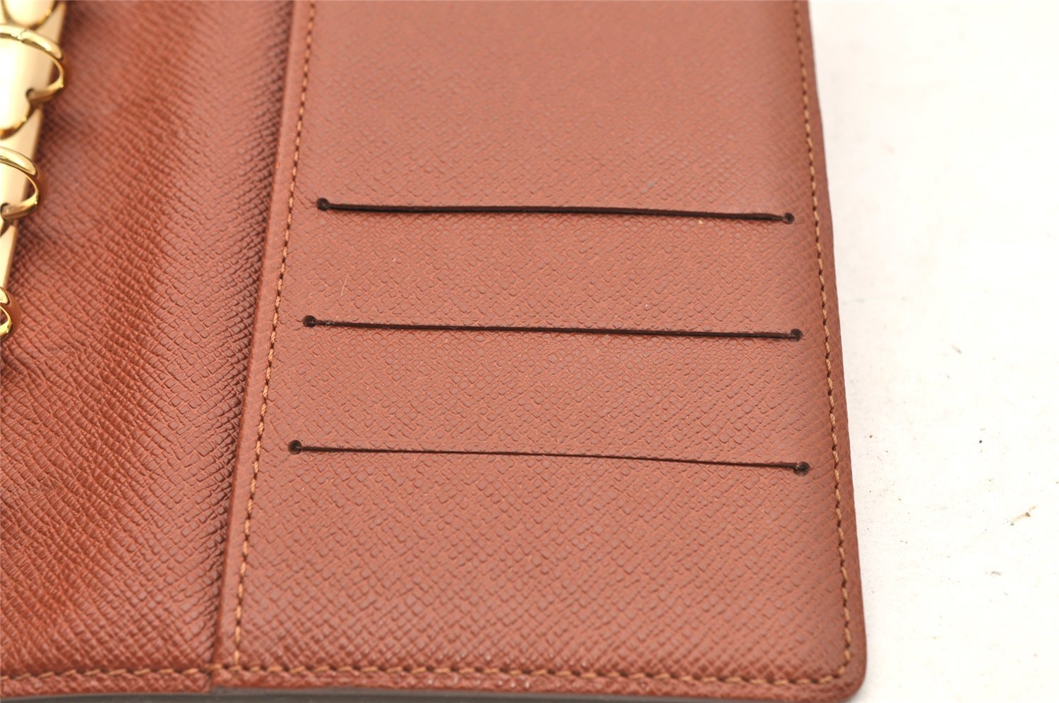 Authentic Louis Vuitton Monogram Agenda PM Notebook Cover R20005 LV 4228I