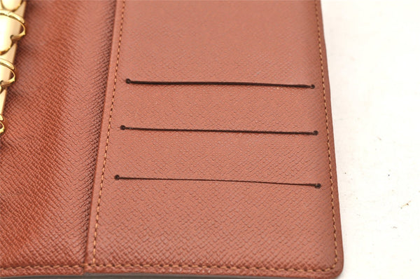 Authentic Louis Vuitton Monogram Agenda PM Notebook Cover R20005 LV 4228I